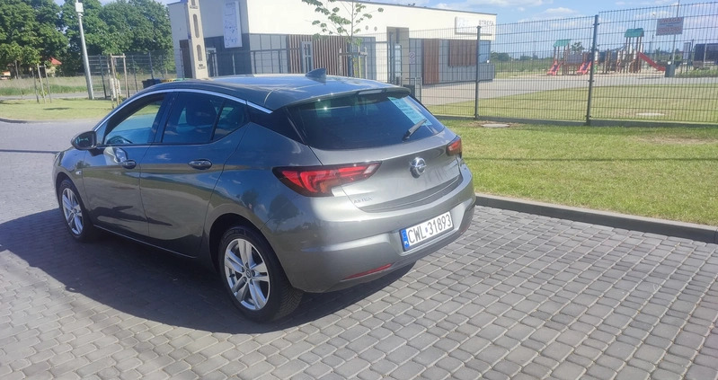 Opel Astra cena 49900 przebieg: 93130, rok produkcji 2016 z Dąbrowa Górnicza małe 172